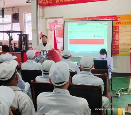 3·15云顶集团丨食品安全宣讲培训活动于云顶集团厂区热闹进行中！